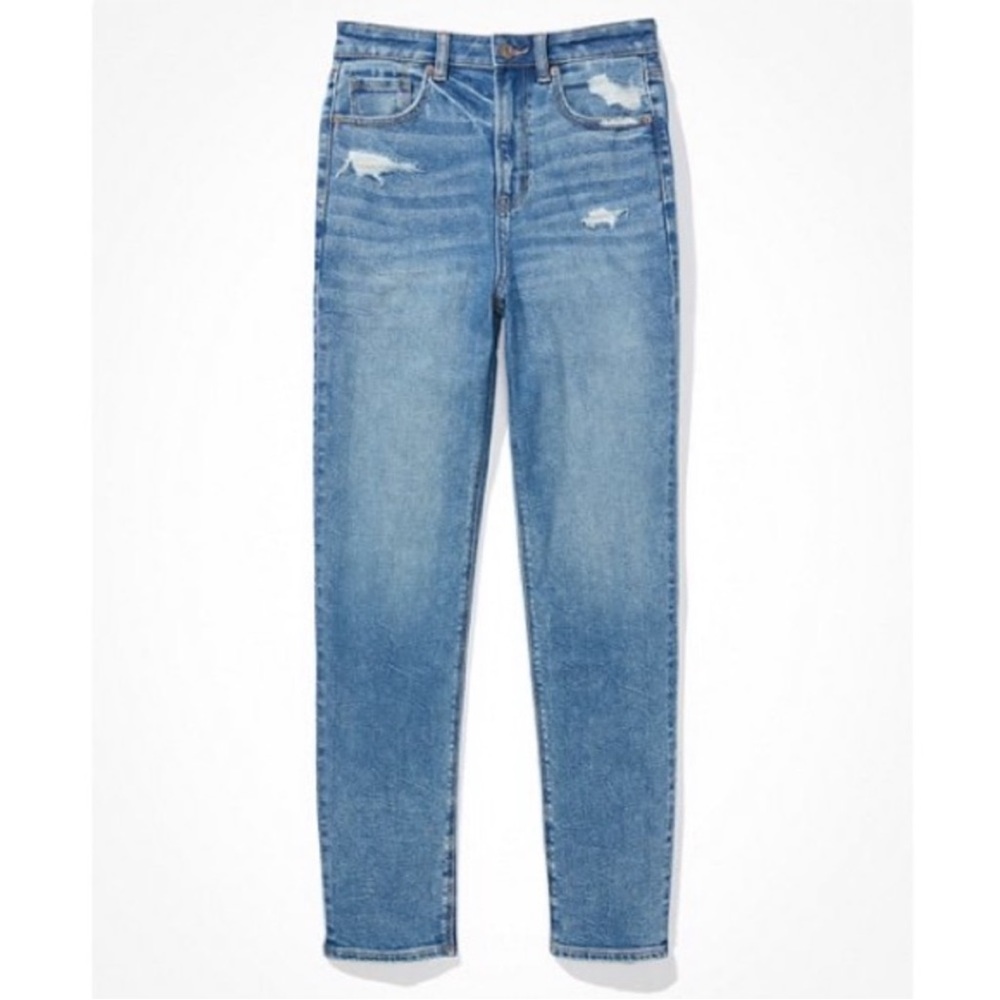 Size 2 American Eagle Stretch Curvy Mom Jean